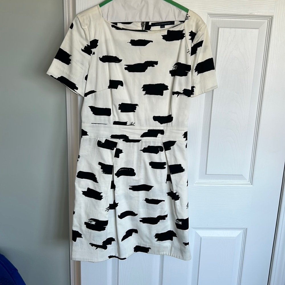 French connection cotton dress, size 10